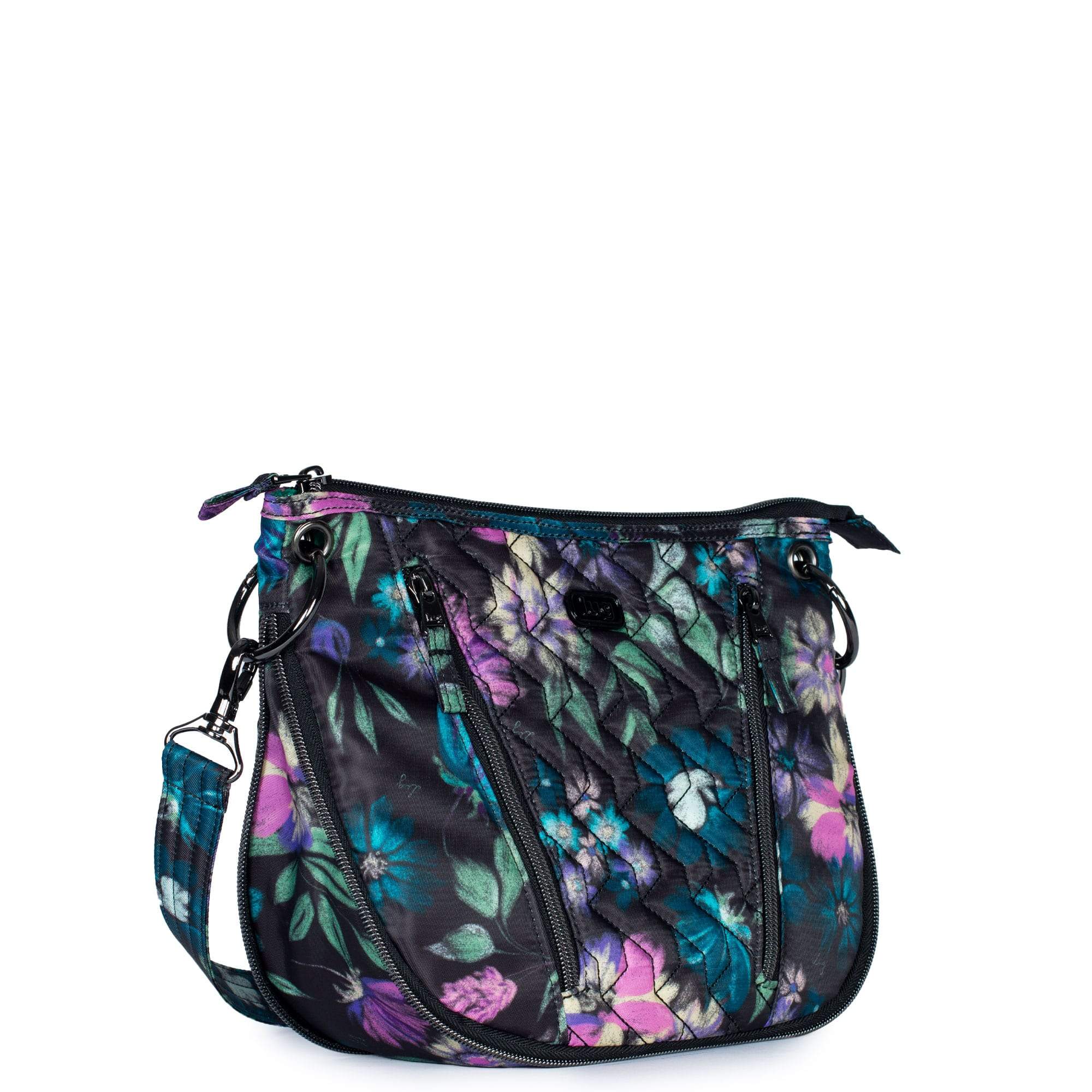 Swivel Convertible Crossbody - BLOOM BLACK - Swivel_BloomBlack_02